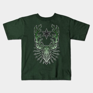 green deer Kids T-Shirt